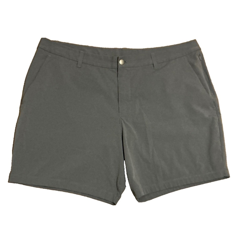 Lululemon ABC Shorts Men's 40 x 7" Warpstreme Gray Commission Performance Chino